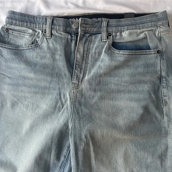 Torrid Light Blue High-Rise Denim Jeans - Picture 6 of 7